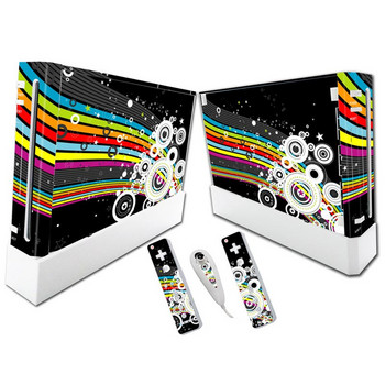 Αξεσουάρ παιχνιδιών Vinyl Skin Sticker Protector για W ii και ελεγκτές Stickers for w ii Console