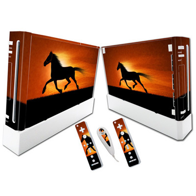 Dodatna oprema za igrice Vinilna naljepnica Zaštitnik za W ii i maske kontrolera Naljepnice za w ii konzolu