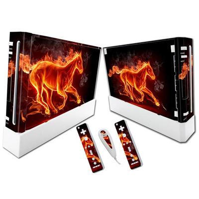 Dodatna oprema za igrice Vinilna naljepnica Zaštitnik za W ii i maske kontrolera Naljepnice za w ii konzolu