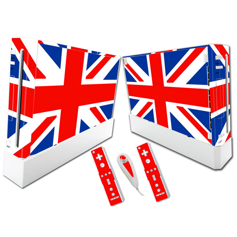 Dodatna oprema za igrice Vinilna naljepnica Zaštitnik za W ii i maske kontrolera Naljepnice za w ii konzolu