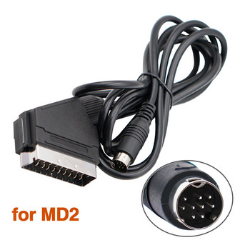 RGB Scart кабел за PS2/SEGA MD1/MD2 Megadrive1/DC/Ge nesis1/XBOX/WII