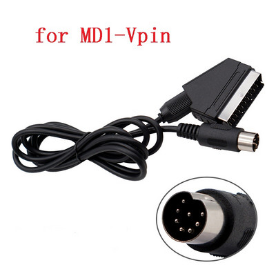 RGB Scart кабел за PS2/SEGA MD1/MD2 Megadrive1/DC/Ge nesis1/XBOX/WII