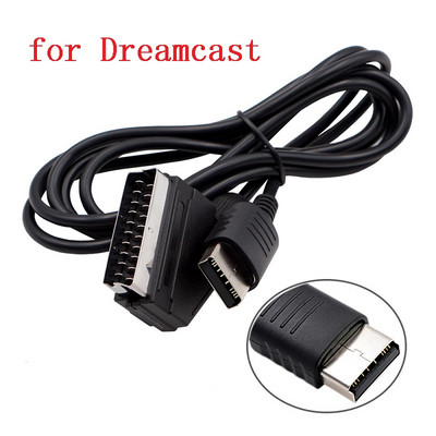 RGB Scart кабел за PS2/SEGA MD1/MD2 Megadrive1/DC/Ge nesis1/XBOX/WII
