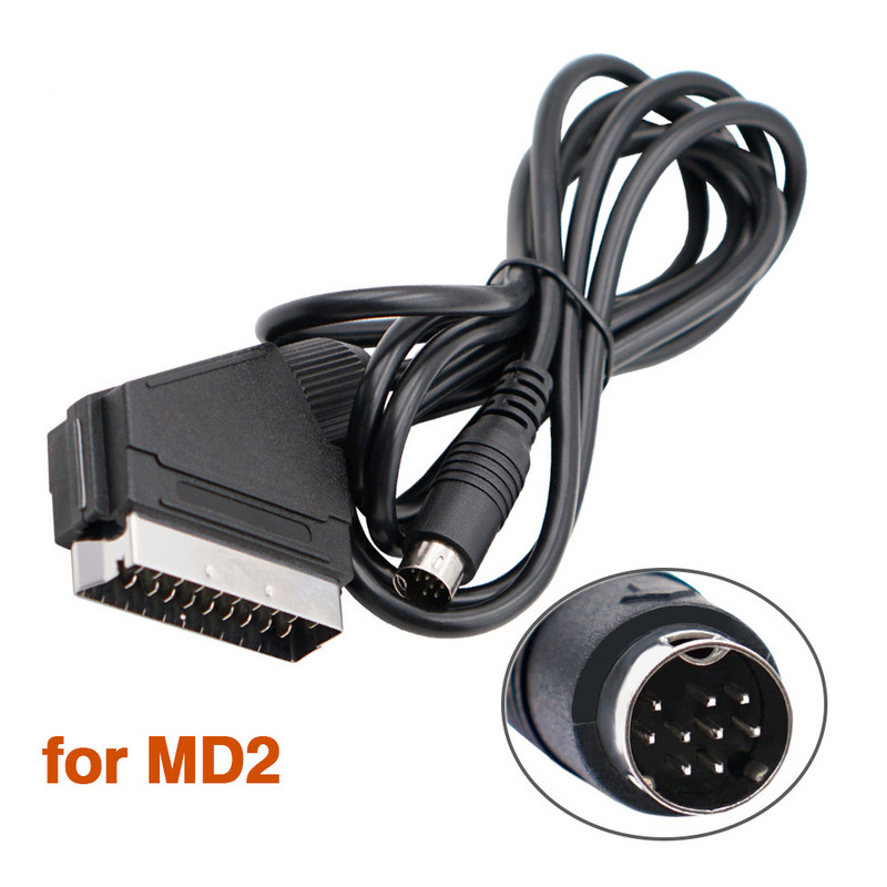 Καλώδιο RGB Scart για PS2/SEGA MD1/MD2 Megadrive1/DC/Ge nesis1/XBOX/WII