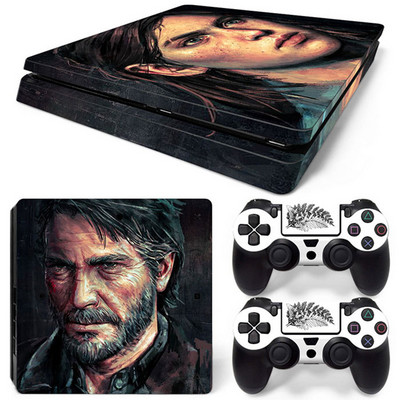 GAMEGENIXX Skin Sticker Cool Design védőmatrica eltávolítható borító PS4 Slim konzolhoz és 2 vezérlőhöz