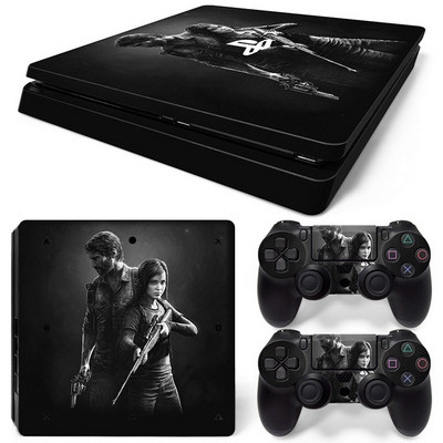 GAMEGENIXX Skin Sticker Cool Design védőmatrica eltávolítható borító PS4 Slim konzolhoz és 2 vezérlőhöz