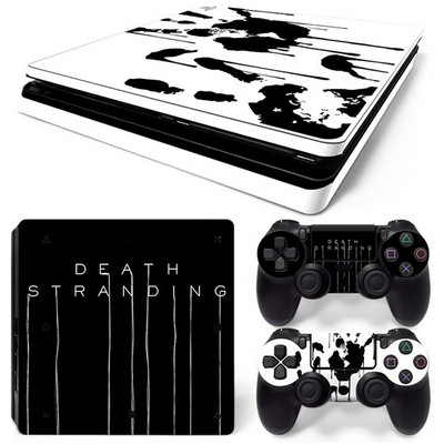 GAMEGENIXX Skin Sticker Cool Design védőmatrica eltávolítható borító PS4 Slim konzolhoz és 2 vezérlőhöz