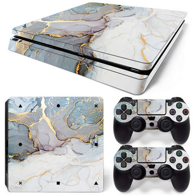 GAMEGENIXX Skin Sticker Cool Design védőmatrica eltávolítható borító PS4 Slim konzolhoz és 2 vezérlőhöz