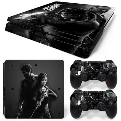 GAMEGENIXX Skin Sticker Cool Design védőmatrica eltávolítható borító PS4 Slim konzolhoz és 2 vezérlőhöz