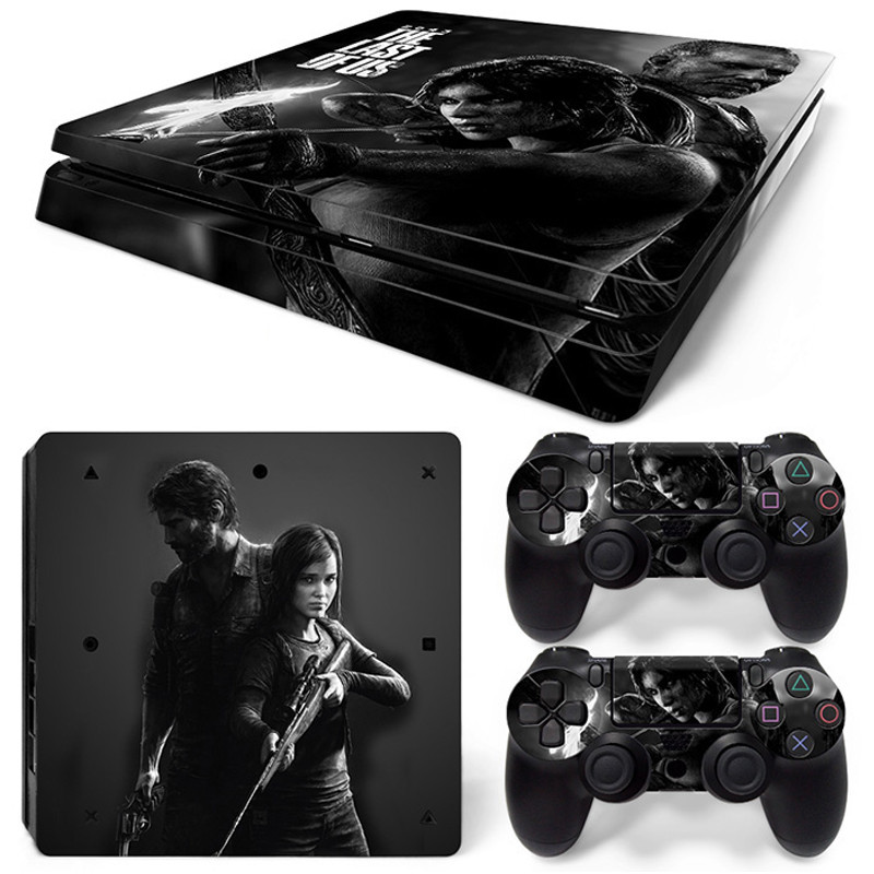 GAMEGENIXX Skin Sticker Cool Design védőmatrica eltávolítható borító PS4 Slim konzolhoz és 2 vezérlőhöz