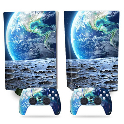 Fashion Skin za PS5 Decal Decor igraće konzole Zaštitni omot Zaštitna folija Naljepnica za PS5