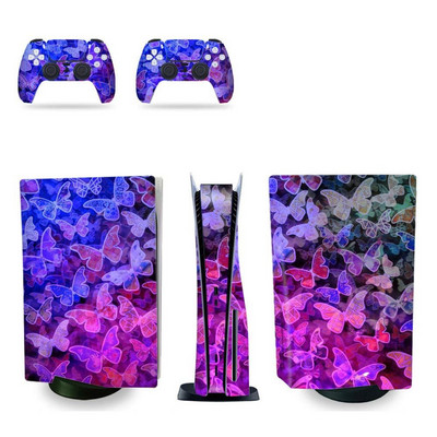 Fashion Skin za PS5 Decal Decor igraće konzole Zaštitni omot Zaštitna folija Naljepnica za PS5