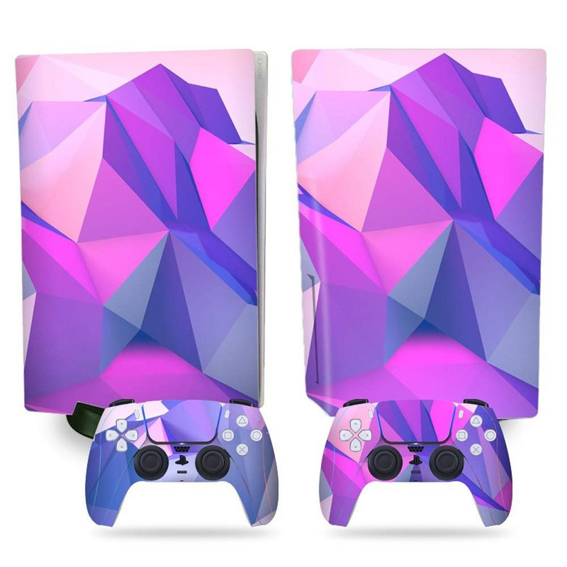 Fashion Skin za PS5 Decal Decor igraće konzole Zaštitni omot Zaštitna folija Naljepnica za PS5