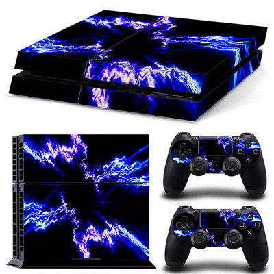Forša apvalka PS4 uzlīme PS4 ādai uzlīme PS4 vinila uzlīme PS4 apvalkam PS4 PVC uzlīme PS4 apvalkam