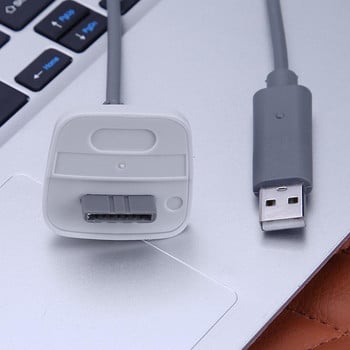 Ασύρματο καλώδιο USB φόρτιση ελεγκτή παιχνιδιών Gamepad Joystick Τροφοδοτικό Φορτιστής Καλώδια παιχνιδιών καλωδίων για Xbox 360