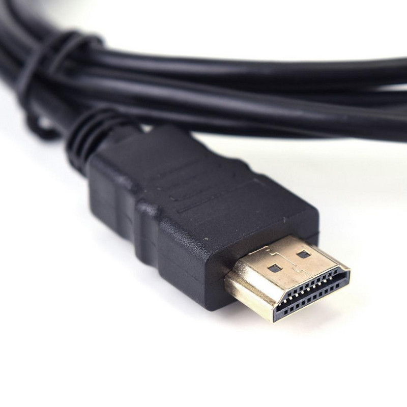 1,8 M su HDMI suderinamas kištukas į VGA kištukas 6 mm VGA kabelis HD 1080P vaizdo keitiklio adapteris, skirtas asmeniniam nešiojamajam kompiuteriui, C tipo kištukas, kelioninis keitiklis
