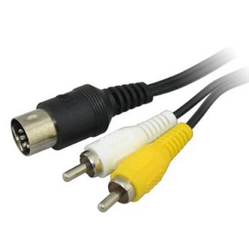 AV кабел Аудио видео кабел RCA кабел за SEGA Mega Drive 1 за Genesis 1 1,8 метра