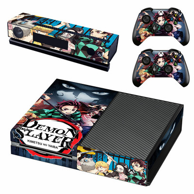 Demon Slayer Skin naljepnica Decal Cover za Xbox One konzolu i 2 kontrolera za Xbox One Skin naljepnica Vinyl