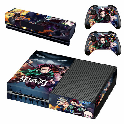 Demon Slayer Skin naljepnica Decal Cover za Xbox One konzolu i 2 kontrolera za Xbox One Skin naljepnica Vinyl