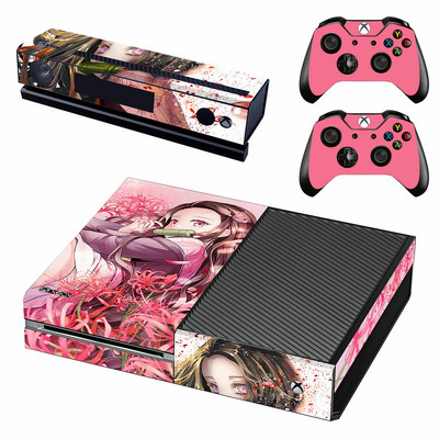Demon Slayer Skin naljepnica Decal Cover za Xbox One konzolu i 2 kontrolera za Xbox One Skin naljepnica Vinyl