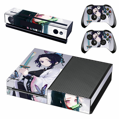 Demon Slayer Skin naljepnica Decal Cover za Xbox One konzolu i 2 kontrolera za Xbox One Skin naljepnica Vinyl