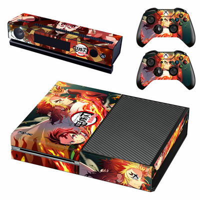 Demon Slayer Skin naljepnica Decal Cover za Xbox One konzolu i 2 kontrolera za Xbox One Skin naljepnica Vinyl