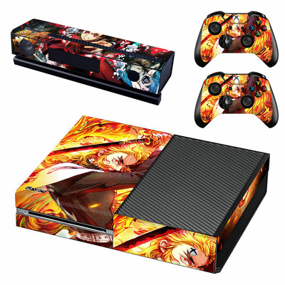 Demon Slayer Skin naljepnica Decal Cover za Xbox One konzolu i 2 kontrolera za Xbox One Skin naljepnica Vinyl