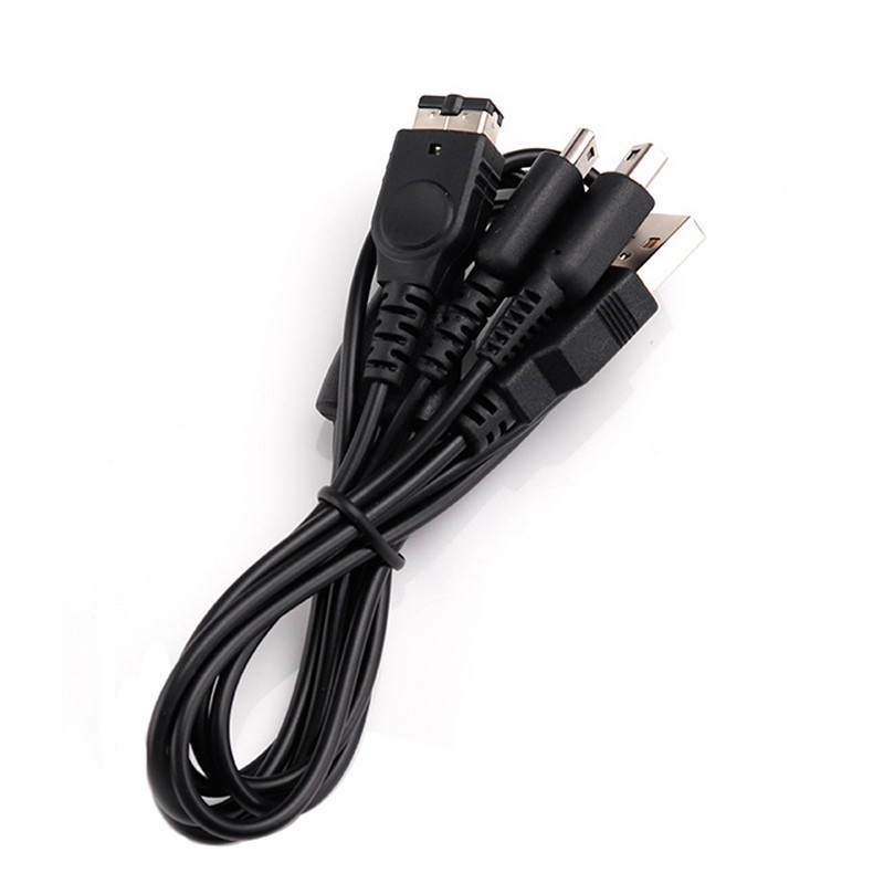 1,2 M 3 u 1 USB kabel za punjenje kabela za punjenje za NDSI / NDSL / GBA SP
