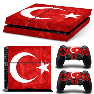 PS4 konzolhoz és 2 vezérlőhöz matricák PS4 bőrhöz matrica PS4 matricához PS4 bőrhöz pvc matrica