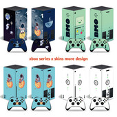 Gyönyörű kép xbox sorozathoz X Skin matrica xbox sorozathoz X pvc skin xbox sorozathoz X bakelit matrica XSX bőrhöz matrica