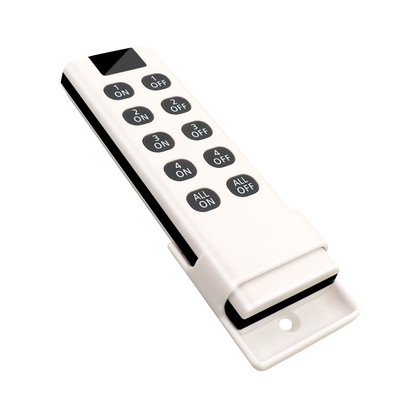 433 Mhz Univerzalni bežični daljinski upravljač 1527 odašiljač koda za učenje Vrata Garažna vrata Kontroler svjetla s 10 tipki