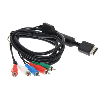 1,8 м/6 фута HDTV AV аудио видео кабел AV A/V компонентен кабел Кабел за кабел за Sony PlayStation 2 3 PS2 PS3 Xbox Host Аксесоари за игри