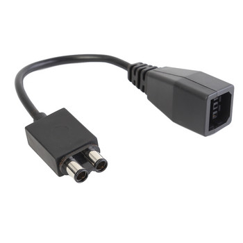 Черен адаптерен кабел Преобразувател AC захранване Трансфер Висококачествени аксесоари за игри за Xbox 360 към Xbox Slim/One/E