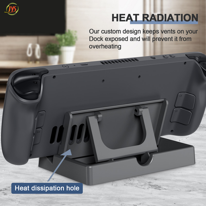 Pārnēsājams regulējams statīva turētājs Nintendo Switch tvaika klājam Powkiddy X70 X39 ANBERNIC RG503 RG353P dokstacijas bāzes dāvana