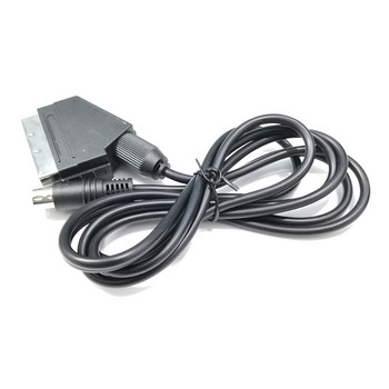 RGB Scart кабел 1.8m SCART кабел TV AV Lead Real RGB Scart кабел Game Replace Connect Cable 6ft for sega Dreamcast