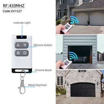 Dual Mode Switching Duplicator Remote Control 433 315 868 330MHz 4 Keys Cloning Code RF Wireless Copy Controller for Garage Door