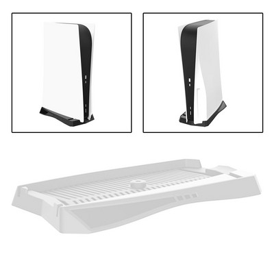 Függőleges talpú állványtartó Könnyen felszerelhető hőelvezető szellőzőnyílásokkal a PS5 optikai meghajtó játékkonzol alkatrészeihez