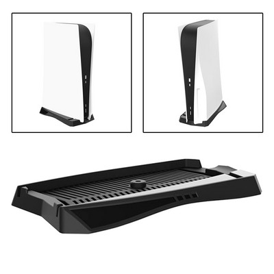 Függőleges talpú állványtartó Könnyen felszerelhető hőelvezető szellőzőnyílásokkal a PS5 optikai meghajtó játékkonzol alkatrészeihez