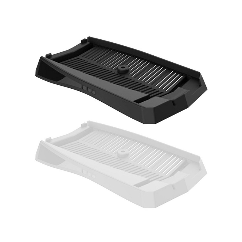 Függőleges talpú állványtartó Könnyen felszerelhető hőelvezető szellőzőnyílásokkal a PS5 optikai meghajtó játékkonzol alkatrészeihez