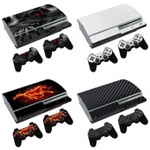 Shenzhen Supply Vinyl Decal Lipdukas Skin PS3 FAT Console