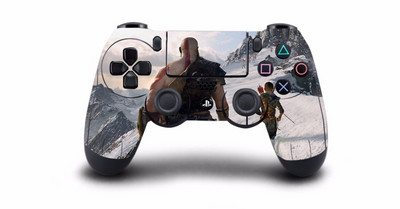 1kom God of War 4 PS4 Skin naljepnica Vinilna naljepnica za Sony PS4 PlayStation 4 Dualshock 4 Controller Skin naljepnice