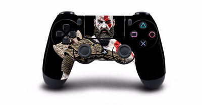 1kom God of War 4 PS4 Skin naljepnica Vinilna naljepnica za Sony PS4 PlayStation 4 Dualshock 4 Controller Skin naljepnice