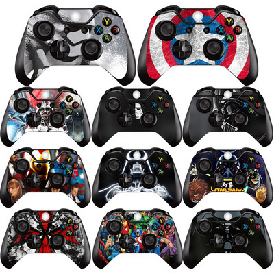 Star Wars Marvel Captain America Iron Man Gamepad Autocolant de piele pentru Xbox One XBoxOne Cartoon Cover Game Maner Film de protecție