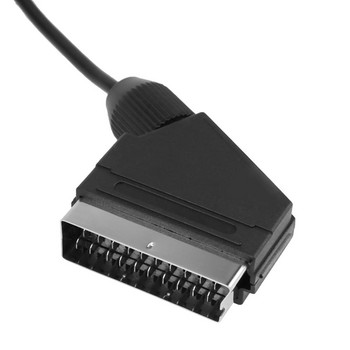 1,8 м дължина RGB/RGBS SCART OFC адаптерен кабел за игрова конзола SEGA MD2 за Sega Genesis 1 за Genesis 2 или 3