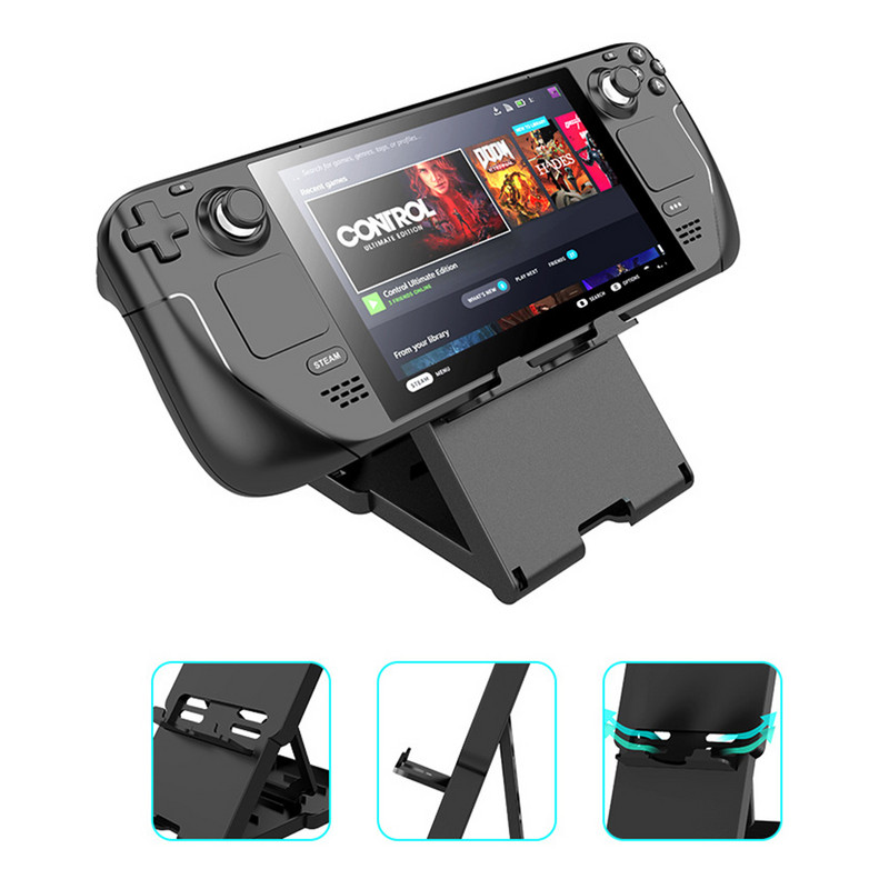 Univerzálny stolový stojan s držiakom pre Steam Deck/NS OLED/Kindle/iPad