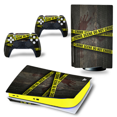 GAMEGENIXX PS5 standardse plaadi nahakleebis Marmorist tekstuuriga kaitsev vinüülkleebise kate PS5 konsooli ja 2 kontrolleri jaoks