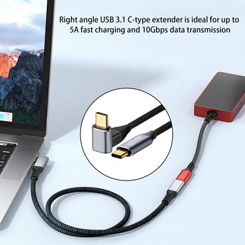 Кабел за преобразуване Universa USB 3.1 към HDMIs 100w за докинг режим на телевизор на Nintendo Switch за Steam Deck конвертор 4K