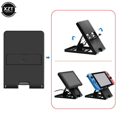 Állítható, összecsukható ABS kompakt konzol játékállvány állványtartó Nintendo Nintend Switch Lite Gamr konzolhoz iphone XS-hez