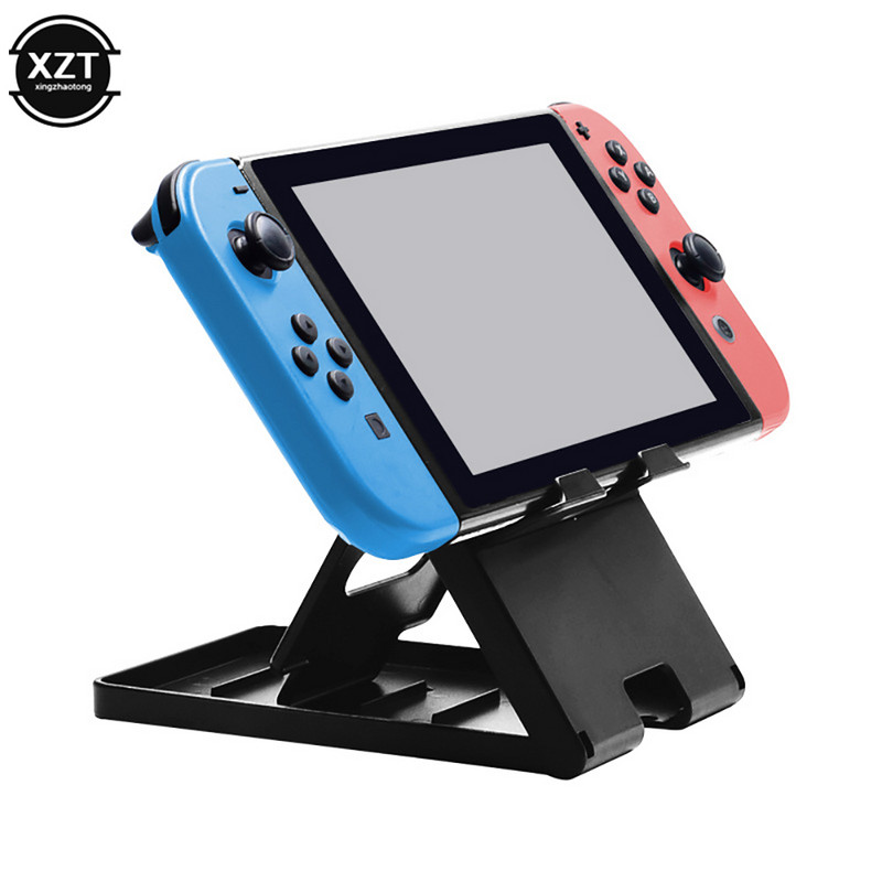 Állítható, összecsukható ABS kompakt konzol játékállvány állványtartó Nintendo Nintend Switch Lite Gamr konzolhoz iphone XS-hez