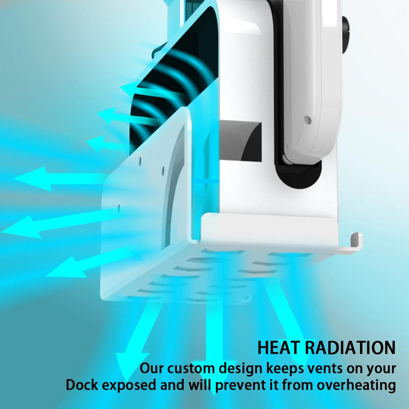 Falra szerelhető állványtartó Dokk tárolókonzol Védőtartozékok Kompatibilis Switch Oled Host NS Tv Box